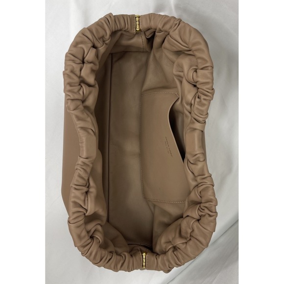 Mansur Gavriel Large Cloud Clutch Bag Biscotti Tan Beige - Picture 5 of 8